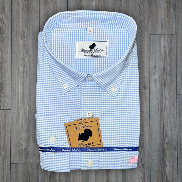 American Strutter® Bamboo Series Button Down (Blue Skies)