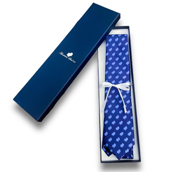 American Strutter® 'The Strutter' Dress Tie (Blue w/ Sky Blue)