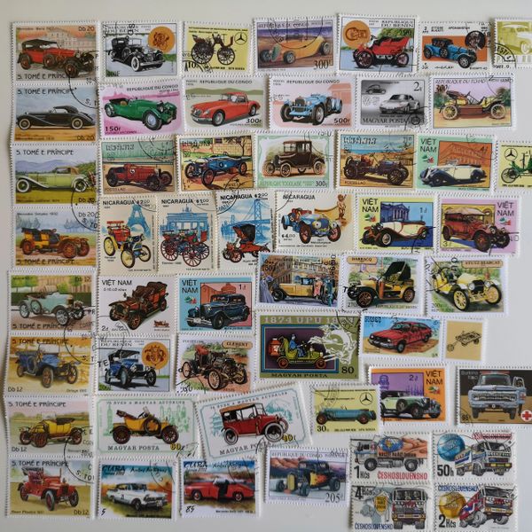Cars/Motor Vehicles/Automobile Stamps Philatelyuk