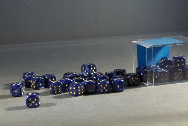 Chessex Scarab 12mm d6 Dice Block