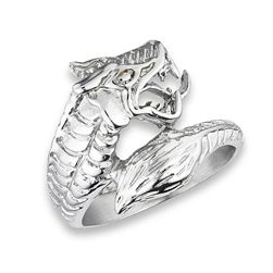 STAINLESS STEEL DRAGON RING