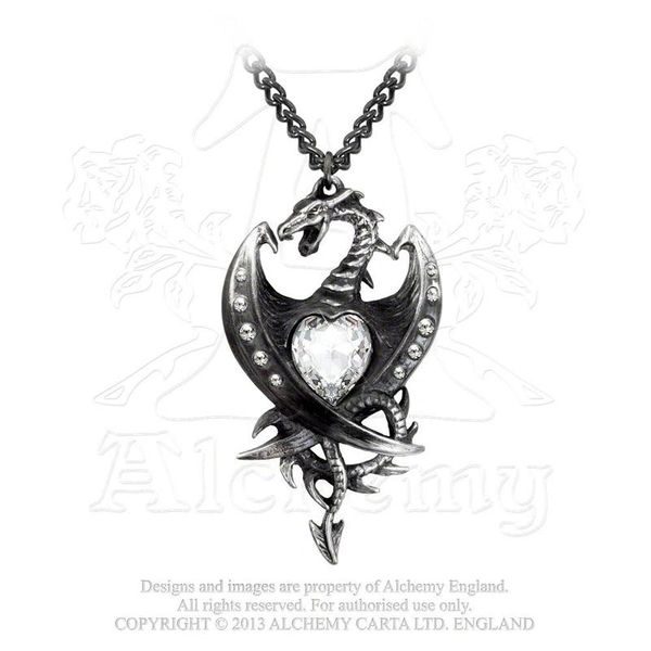 P609 - Diamond Heart Pendant