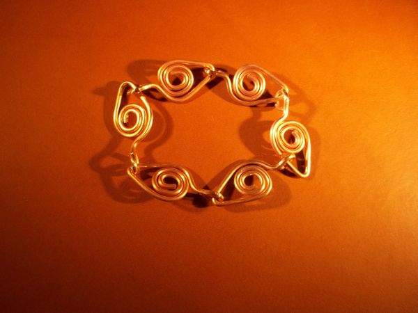 Naruto Leaf Copper Bracelet