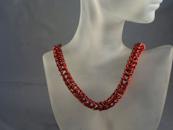 Chainmail Box Chain Necklace