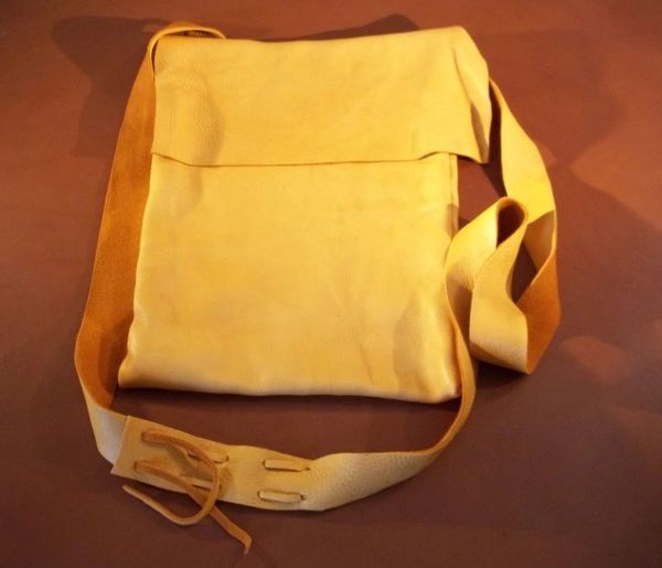 Soft Deerskin Shoulder Bag