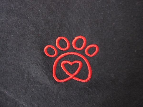 Paw Print Heart