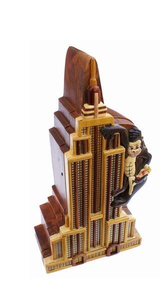 King Kong Wooden Secret Puzzle Box