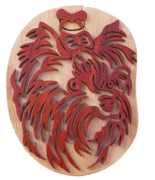 Yorkshire Terrieri Tribal Art Secret Puzzle Box