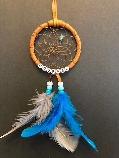 COURAGE Dream Catcher Made in the USA of Cherokee Heritage & Inspiration