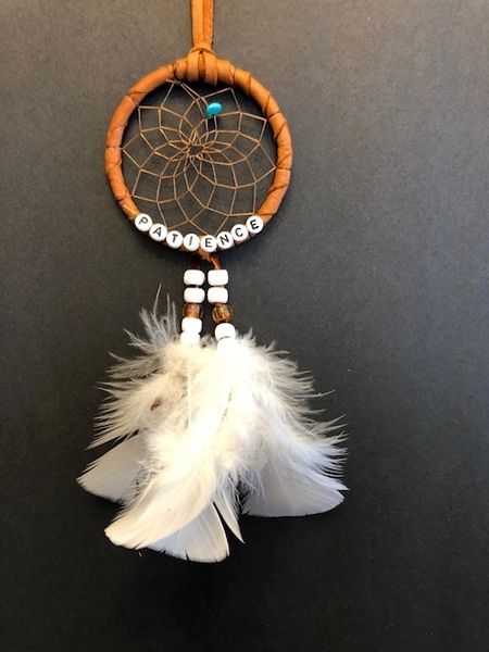 PATIENCE Dream Catcher Made in the USA of Cherokee Heritage & Inspiration