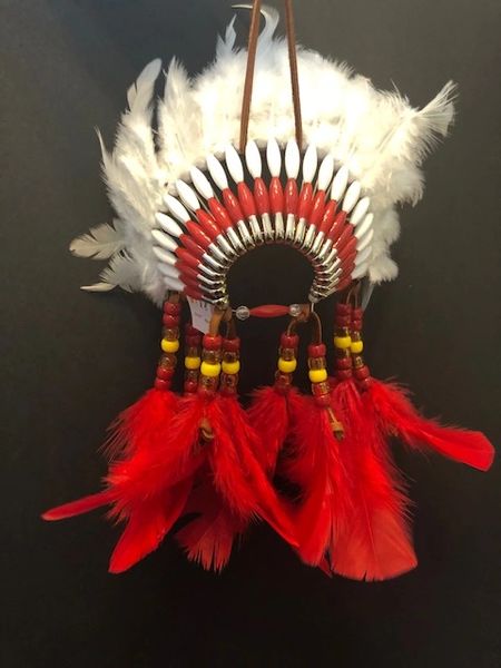 HARMONY Mini Head Dress Made in the USA of Cherokee Heritage & Inspiration