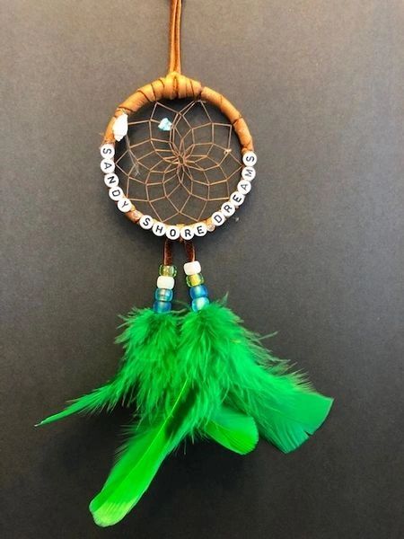 SANDY SHORE DREAMS Dream Catcher Made in the USA of Cherokee Heritage & Inspiration