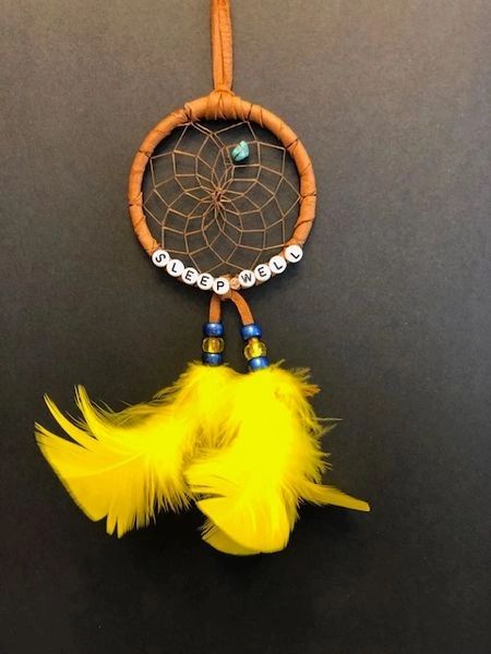 SLEEP WELL Dream Catcher Made in the USA of Cherokee Heritage & Inspiration