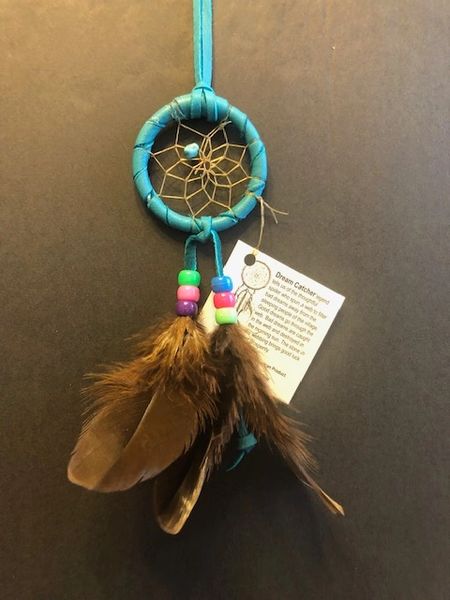 Turquoise CANDY Dream Catcher Made in the USA of Cherokee Heritage & Inspiration