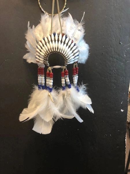 Wholesale Mini Head Dress WITH Back Feathers - Made in the USA of Cherokee Heritage & Inspiration - 100 Units