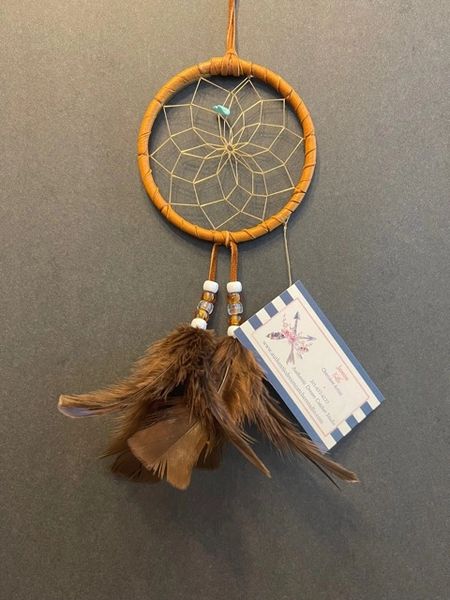 RAIN DROP Dream Catcher Made in the USA of Cherokee Heritage & Inspiration