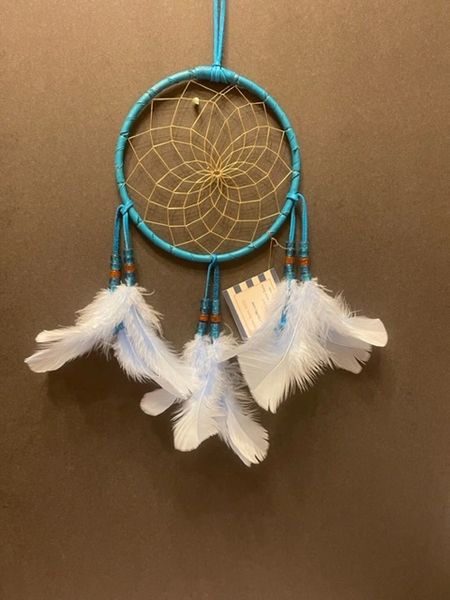 SEDONA BLUE Dream Catcher Made in the USA of Cherokee Heritage & Inspiration