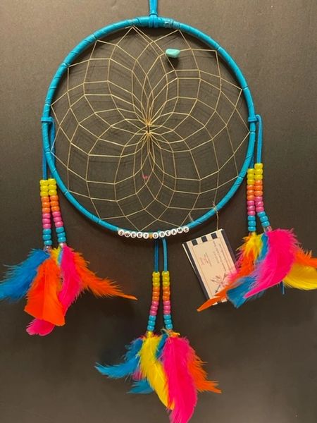HAPPINESS Sweet Dreams Dream Catcher Made in the USA of Cherokee Heritage & Inspiration