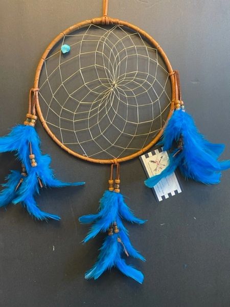 SACRED TURQUOISE Dream Catcher Made in the USA of Cherokee Heritage & Inspiration