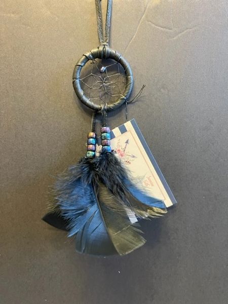 Black PEARL Dream Catcher Made in the USA of Cherokee Heritage & Inspiration