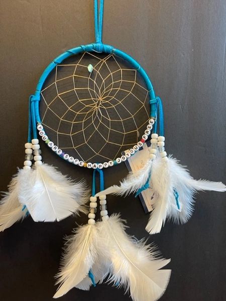 YOU ARE SAFE Happy Joyous Dream Catcher Made in the USA of Cherokee Heritage & Inspiration