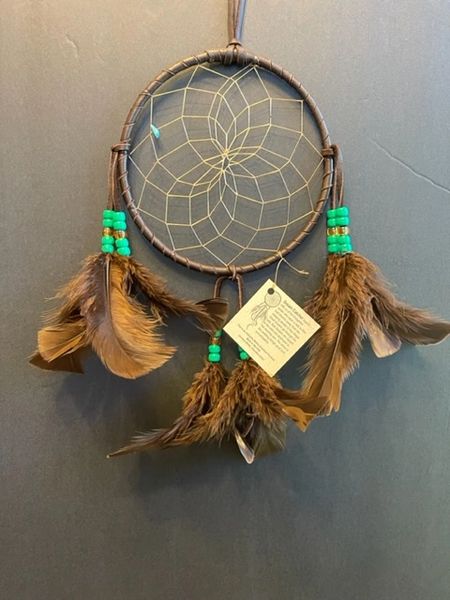 PRAIRIE GREEN Dream Catcher Made in the USA of Cherokee Heritage & Inspiration