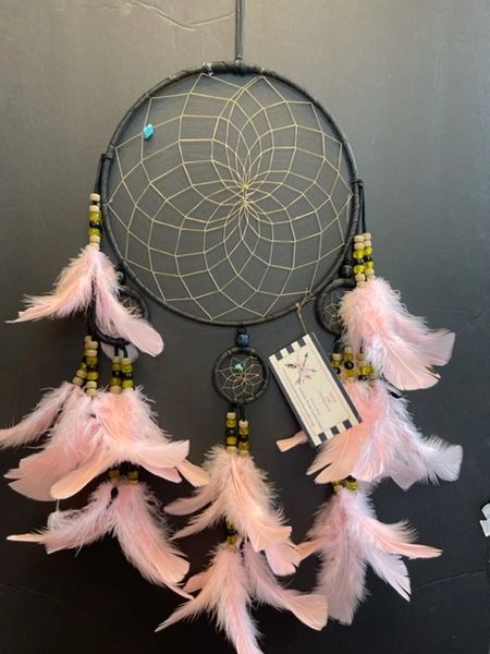 ADOBE PINK Dream Catcher Made in the USA of Cherokee Heritage & Inspiration