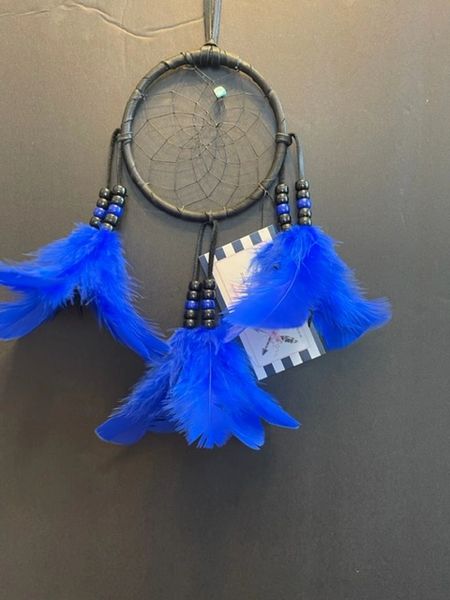 BLUE HUNT Dream Catcher Made in the USA of Cherokee Heritage & Inspiration