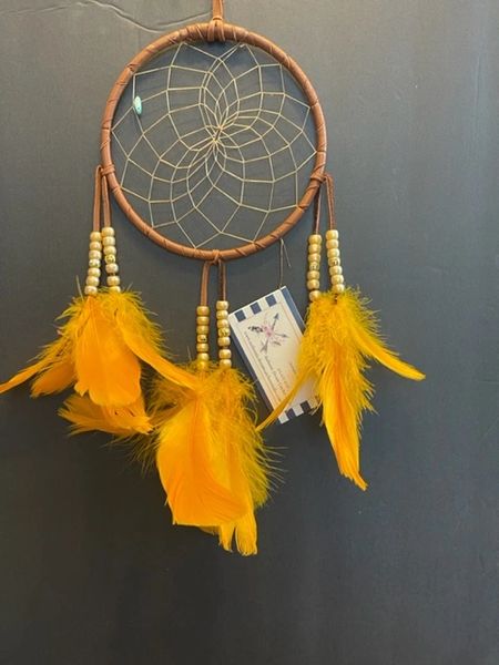 AURA OF GOLD Dream Catcher Made in the USA Cherokee Heritage and Inspiration