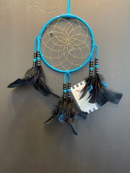 Turquoise PERFECTION Dream Catcher Made in the USA of Cherokee Heritage & Inspiration