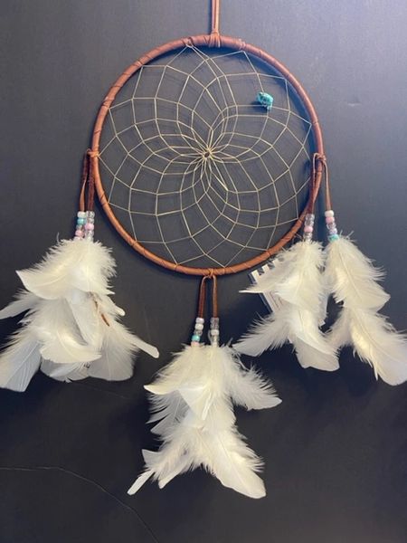 GLITTER and PASTELS Dream Catcher Made in the USA of Cherokee Heritage & Inspiration