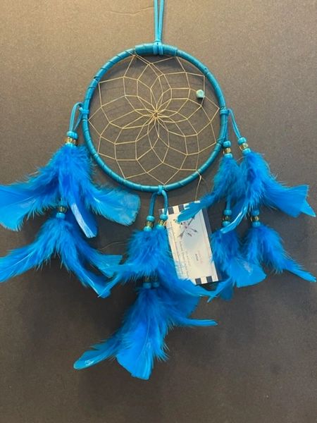 BLUE PARADISE Dream Catcher Made in the USA of Cherokee Heritage & Inspiration