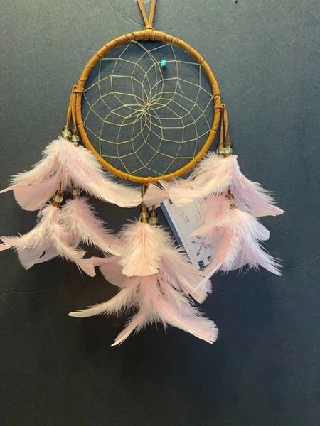 PINK DANCE Dream Catcher Made in the USA of Cherokee Heritage & Inspiration