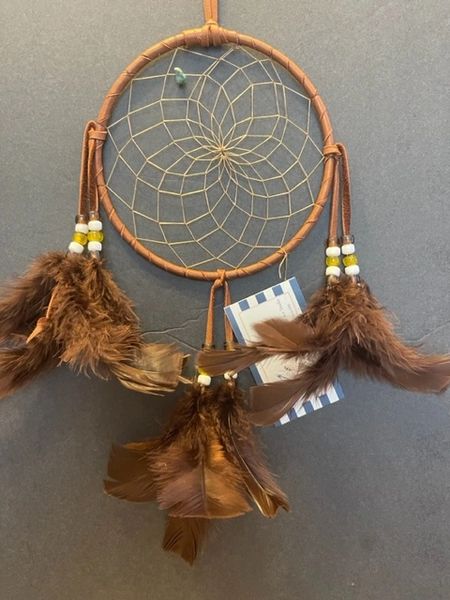 BUFFALO ROBE Dream Catcher Made in the USA of Cherokee Heritage & Inspiration