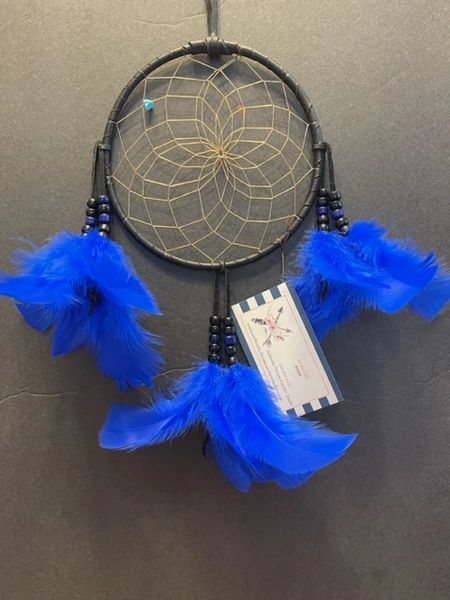 BLUE HUNT Dream Catcher Made in the USA of Cherokee Heritage & Inspiration