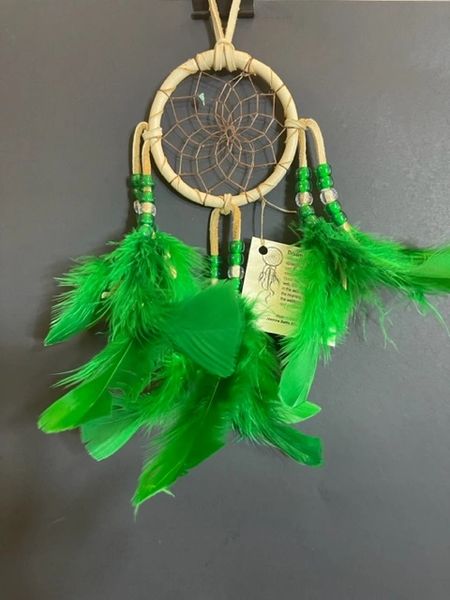 SPEARMINT FIELDS Dream Catcher Made in the USA of Cherokee Heritage & Inspiration