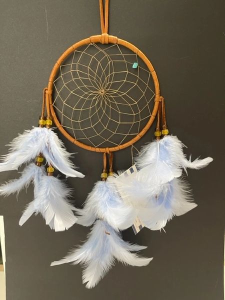 INNOCENT BABY BLUE Dream Catcher Made in the USA of Cherokee Heritage & Inspiration