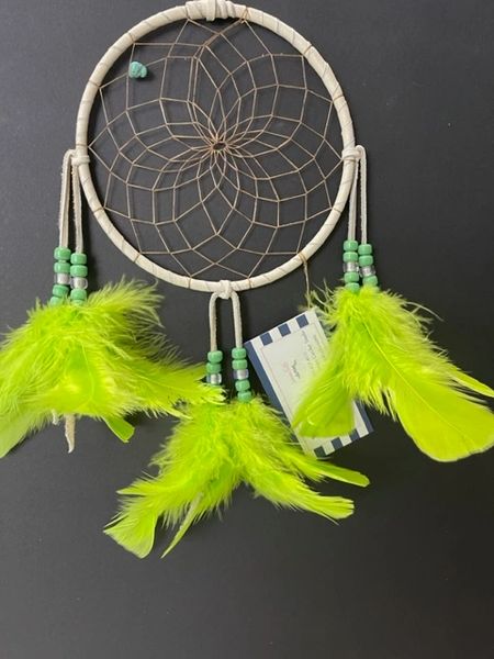 LIME LOVER Dream Catcher Made in the USA of Cherokee Heritage & Inspiration