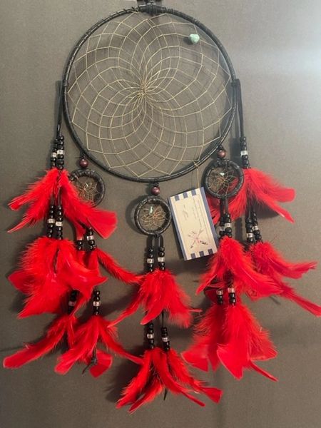 GERONIMO STANDING Dream Catcher Made in the USA of Cherokee Heritage & Inspiration
