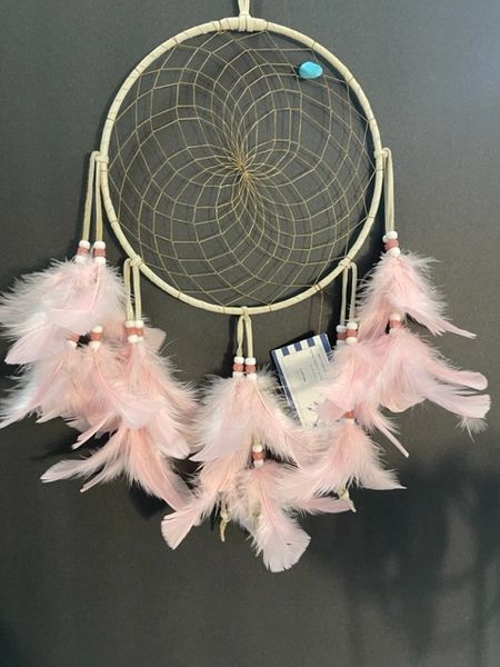 THE PINK LIFE Dream Catcher Made in the USA of Cherokee Heritage & Inspiration