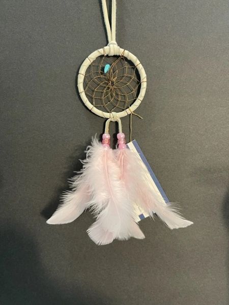 Pink SPRAY Dream Catcher Made in the USA of Cherokee Heritage & Inspiration