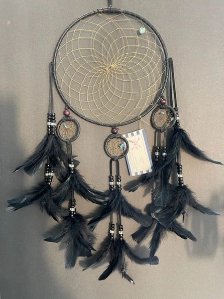 SITTING CROW Dream Catcher Made in the USA of Cherokee Heritage & Inspiration