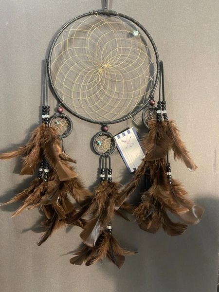 NATURAL DUSK Dream Catcher Made in the USA of Cherokee Heritage & Inspiration