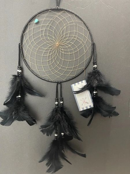 RESTING RAVEN Dream Catcher Made in the USA of Cherokee Heritage & Inspiration