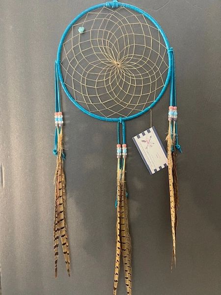 PEACEFUL LOVE Dream Catcher Made in the USA of Cherokee Heritage and Inspiration
