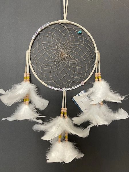 NO MORE NIGHTMARES You are Safe Dream Catcher Made in the USA of Cherokee Heritage & Inspiration