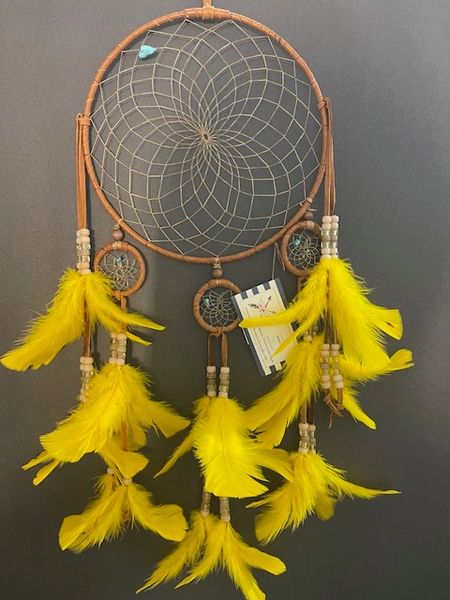 HAPPY SHAWNEE Honor Dream Catcher Made in the USA of Cherokee Heritage & Inspiration