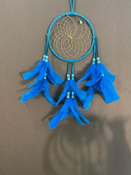 SOOTHING TURQUOISE Dream Catcher Made in the USA of Cherokee Heritage & Inspiration