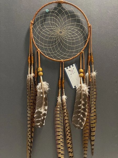 NATURES BEAUTY Dream Catcher with Glass Beads Made in the USA of Cherokee Heritage and Inspiration