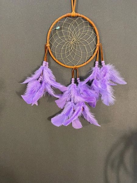 LADY LAVENDER Dream Catcher Made in the USA of Cherokee Heritage & Inspiration